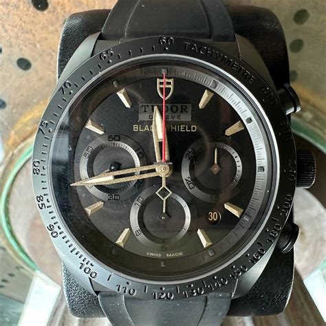 tudor black shield chrono24|Pre.